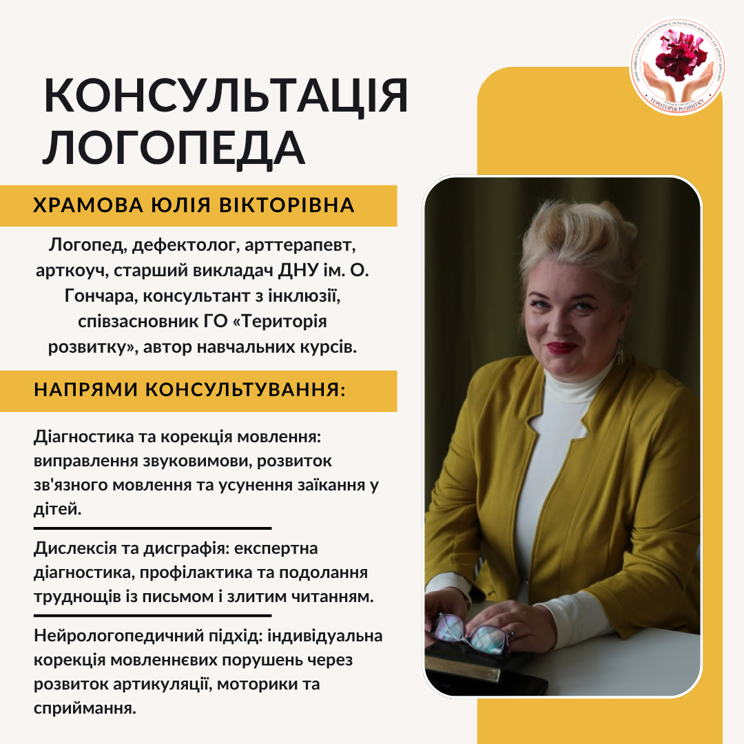 Консультація логопеда