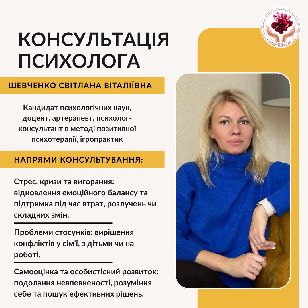 Консультація психолога