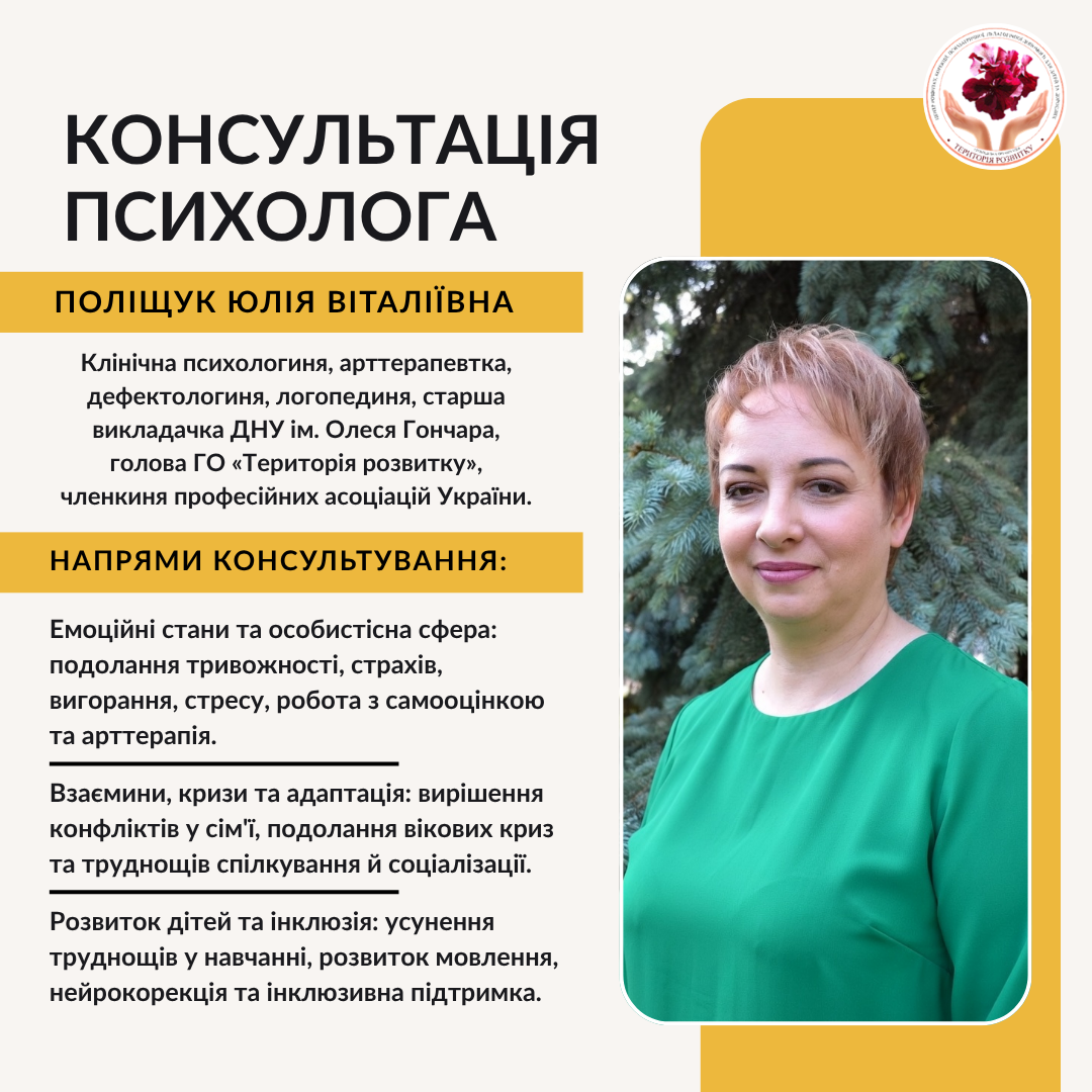 Консультація психолога